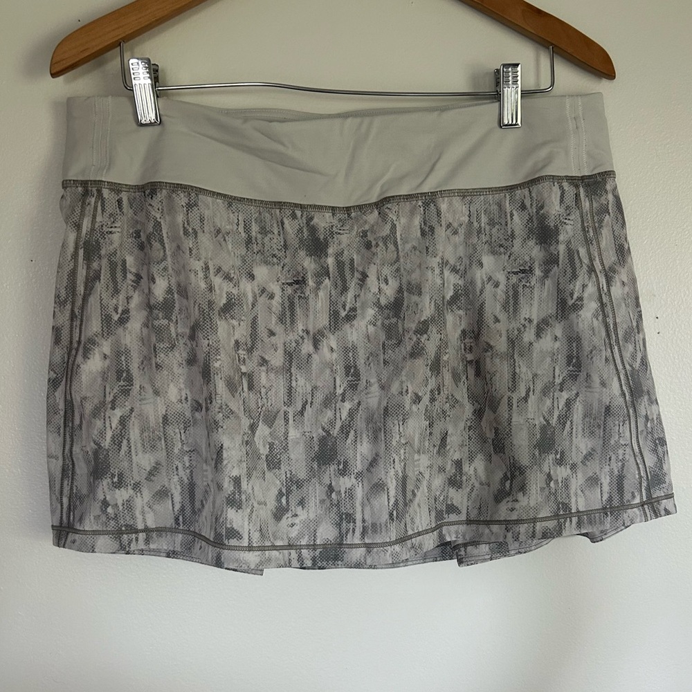 Lululemon City Bridge Pace Rival Skirt Skort Womens size 12 tennis athle…